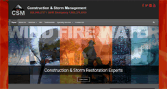 Desktop Screenshot of csmconstruction.com